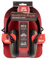 Allen Shotwave Low Profile Muff Polymer 23 dB Over the Head Black & Green Ear Cups with Black Headband Adult - 2256 Allen Shotwave Low Profile Muff Polymer 23 dB Over the Head Black & Green Ear Cups with Black Headband Adult - 2256