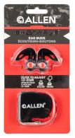 Allen Shotwave Ear Buds Silicone 12-25 dB In The Ear Black with Red Tips Adult