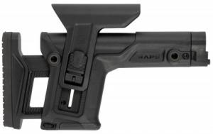 FAB Defense RAPS Precision Buttstock with Adjustable Cheekrest Matte Black Synthetic - FX-RAPS