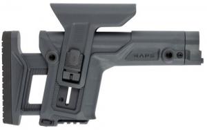 FAB Defense RAPS Precision Buttstock with Adjustable Cheekrest Gray Synthetic - FX-RAPSGR