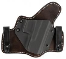 Tagua Texas Partner Brown Kydex IWB/OWB compatible with For Glock 19,23,32 Right Hand