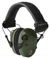Radians R-3400 Quad Mic Electronic Muff 24 dB Over the Head OD Green Ear Cups w/Black Band - R3400EQCS Radians R-3400 Quad Mic Electronic Muff 24 dB Over the Head OD Green Ear Cups w/Black Band - R3400EQCS