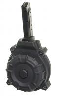 ProMag S&W 9mm Luger M&P Shield 50rd Black Drum - DRMA15 ProMag S&W 9mm Luger M&P Shield 50rd Black Drum - DRMA15