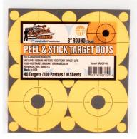 Pro-Shot Peel & Stick Target Dots 3" Orange 10 Per Pack - 3RDOT-40