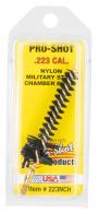 Pro-Shot Chamber Brush Military 223 Rem,5.56x45mm NATO Brass Core Nylon Bristle