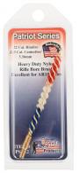 Pro-Shot Rifle Bore Brush Patriot .22 Cal Brass Core Nylon Bristle (Red, White, Blue)