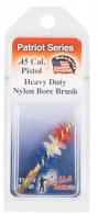 Pro-Shot Pistol Bore Brush Patriot .45 Cal Brass Core Nylon Bristle (Red, White, Blue) - PSP45 Pro-Shot Pistol Bore Brush Patriot .45 Cal Brass Core Nylon Bristle (Red, White, Blue) - PSP45