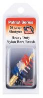 Pro-Shot Shotgun Bore Brush Patriot 20 Gauge Brass Core Nylon Bristle (Red, White, Blue) - PS20