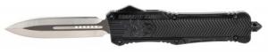 Cobra Tec Knives CTK-1 Dagger 3.75" Plain D2 Steel Black Aluminum Handle OTF - LBCTK1LDAGNS Cobra Tec Knives CTK-1 Dagger 3.75" Plain D2 Steel Black Aluminum Handle OTF - LBCTK1LDAGNS