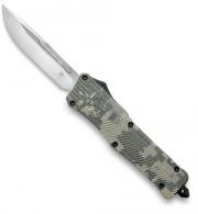 Cobra Tec Knives CTK-1 Large 3.75" Tanto Plain D2 Steel Army DigiCamo Aluminum Handle OTF - LADCCTK1LTNS Cobra Tec Knives CTK-1 Large 3.75" Tanto Plain D2 Steel Army DigiCamo Aluminum Handle OTF - LADCCTK1LTNS