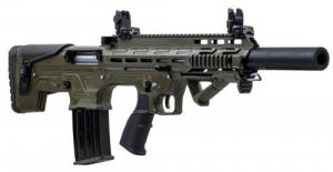 Panzer Arms BP12 OD Green 12 Gauge 20 3 5+1 Fixed Bullpup Stock