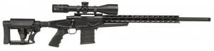 Howa-Legacy Australian Precision Chassis 308 Win 24" 10+1 Black 6 Position Luth-AR MBA-4 w/Aluminum Chassis Stock - HCRA73102F