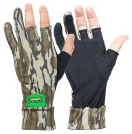 Primos PS6681 Stretch Fit Mossy Oak Original BottomLand Fingerless Neoprene OSFA - 299