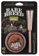 Primos Rare Breed Wood Grain Wild Turkey Hand Glass Pot Call - PS2903