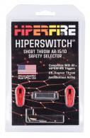 HIPERFIRE Hiperswitch Safety Selector AR Platform Red Steel Ambidextrous - HPSRED