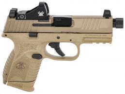 FN 509 Compact Tactical Flat Dark Earth Viper Red Dot 9mm Pistol - 66100797 FN 509 Compact Tactical Flat Dark Earth Viper Red Dot 9mm Pistol - 66100797