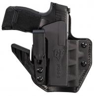 Comp-Tac eV2 Max Black Kydex Holster w/Leather Backing IWB Sig P365 Right Hand - C852SS191RBKN Comp-Tac eV2 Max Black Kydex Holster w/Leather Backing IWB Sig P365 Right Hand - C852SS191RBKN