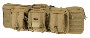 RUKX GEAR Tactical Double Gun Tan 600D Polyester 37" - ATICT36DGT RUKX GEAR Tactical Double Gun Tan 600D Polyester 37" - ATICT36DGT