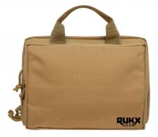 RUKX GEAR Double Pistol 2 Handguns Tan 600D Polyester - ATICTDPCT RUKX GEAR Double Pistol 2 Handguns Tan 600D Polyester - ATICTDPCT