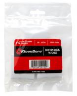 Kleen-Bore Super Shooter Cleaning Patches 28-35 Cal 1 3/4" Square Cotton 75 Per Bag - P202