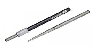 AccuSharp Rod Sharpener Diamond Sharpener Black Overmolded Rubber Handle Black Steel - 030C AccuSharp Rod Sharpener Diamond Sharpener Black Overmolded Rubber Handle Black Steel - 030C