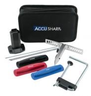 AccuSharp 3-Stone Precision Set Coarse, Medium, Fine Diamond, Alumina, Ceramic Sharpener Multi Color