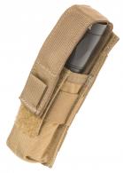 Tacshield Suppressor/Light Pouch Cordura 1000D Nylon Coyote - T4001CY Tacshield Suppressor/Light Pouch Cordura 1000D Nylon Coyote - T4001CY