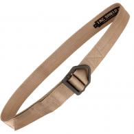 TACSHIELD (MILITARY PROD) Tactical Riggers Belt 34"-38" Double Wall Webbing Coyote Medium 1.75" Wide - T32MDTN TACSHIELD (MILITARY PROD) Tactical Riggers Belt 34"-38" Double Wall Webbing Coyote Medium 1.75" Wide - T32MDTN