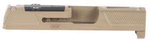 Grey Ghost Precision SIG P365 V2 Stripped Slide Machined 17-4 Stainless Steel DLC Coated Flat Dark Earth - GGP365FDE2