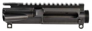 Grey Ghost Precision Forged Upper Receiver 7075-T6 Aluminum Black Anodized Receiver for AR-Platform - GGPCUR