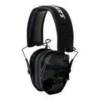 Walkers Razor Pro Digital Electronic Polymer 23 dB Over the Head Gray Camo Ear Cups w/Black Band - GWP-DRSEM-MC