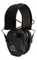 Walkers Razor X-TRM Electronic Polymer 23 dB Over the Head Black Ear Cups w/Black Band - GWP-XRSEM