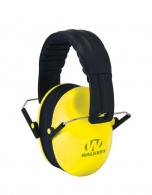 Walkers Passive Baby & Kids Folding Polymer 22 dB Over the Head Yellow Ear Cups w/Black Band - GWP-FKDM-YL