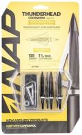 Walkers Thunderhead Crossbow 125 grain Broadhead 5 Pack - NAP-60-695