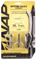 NAP Spitfire Maxx Crossbow 100 grain Broadhead 3 Pack - NAP-60-698 NAP Spitfire Maxx Crossbow 100 grain Broadhead 3 Pack - NAP-60-698