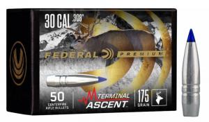 Federal PB308TA1 Terminal Ascent 30 Cal .308 175 gr Terminal Ascent 50 Per Box - PB308TA1 Federal PB308TA1 Terminal Ascent 30 Cal .308 175 gr Terminal Ascent 50 Per Box - PB308TA1