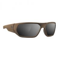 Magpul MAG1145-1-245-1110 Radius Eyewear Adult Gray Silver Mirror Lens Polycarbonate Flat Dark Earth Frame - 950