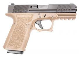 Polymer80 PF69 Compact Flat Dark Earth/Black 9mm Pistol - PFC9CMPFDE