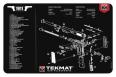 TekMat Original Cleaning Mat 1911 Parts Diagram 11" x 17" - TEKR171911