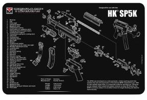 TekMat Original Cleaning Mat HK SP5K Parts Diagram 11" x 17" - TEKR17HKSP5K TekMat Original Cleaning Mat HK SP5K Parts Diagram 11" x 17" - TEKR17HKSP5K