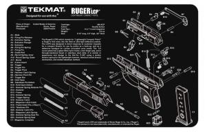 TekMat Original Cleaning Mat Ruger LCP Parts Diagram 11" x 17" - TEKR17RUGERLC9 TekMat Original Cleaning Mat Ruger LCP Parts Diagram 11" x 17" - TEKR17RUGERLC9