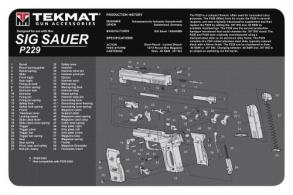 TekMat Original Cleaning Mat Sig P229 Parts Diagram 11" x 17" - TEKR17SIGP229 TekMat Original Cleaning Mat Sig P229 Parts Diagram 11" x 17" - TEKR17SIGP229