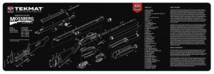 TekMat Original Cleaning Mat Mossberg Shotgun Parts Diagram 12" x 36" - TEKR36MOSSBERGG TekMat Original Cleaning Mat Mossberg Shotgun Parts Diagram 12" x 36" - TEKR36MOSSBERGG