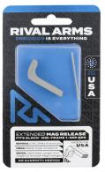 Rival Arms Magazine Release Fits For Glock Gen1-3 Extended Stainless Aluminum - RA72G001D Rival Arms Magazine Release Fits For Glock Gen1-3 Extended Stainless Aluminum - RA72G001D