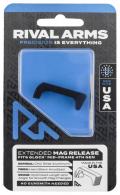 Rival Arms Magazine Release For Glock Gen4 Extended Black Anodized Aluminum - RA72G002A Rival Arms Magazine Release For Glock Gen4 Extended Black Anodized Aluminum - RA72G002A
