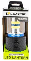 LuxPro Broadbeam Rechargeable Lantern 1100/1175 Lumens Black Lithium Ion - LP1512