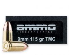 Main product image for Ammo Inc Signature 9mm Luger 115 gr Total Metal Coating 50 Bx/ 20 Cs