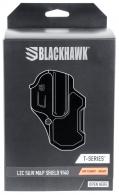Blackhawk T-Series L2C Black Matte Polymer OWB S&W M&P Shield 9,40 Right Hand - 410759BKR Blackhawk T-Series L2C Black Matte Polymer OWB S&W M&P Shield 9,40 Right Hand - 410759BKR