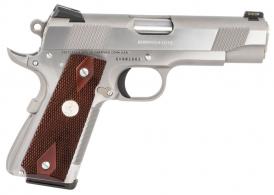 Colt Mfg 1911 Combat Commander Elite 45 ACP 4.25 8+1 Two-Tone Elite Black G10 Checkered w/Scallop Grip
