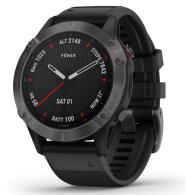 Garmin 0100255810 Fenix 6 Sapphire Edition Fitness Tracker Carbon Gray DLC/Black 47mm Compatible With iPhone/Android Wi-Fi/Bluet - 292 Garmin 0100255810 Fenix 6 Sapphire Edition Fitness Tracker Carbon Gray DLC/Black 47mm Compatible With iPhone/Android Wi-Fi/Bluet - 292